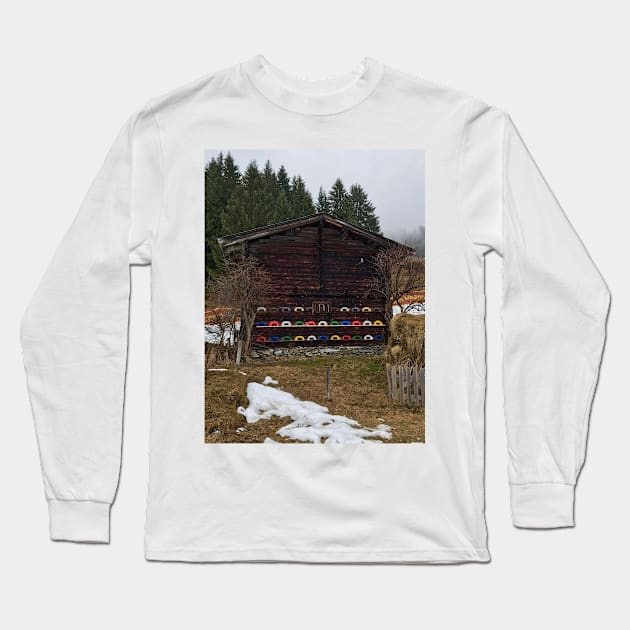 Bee Hive Long Sleeve T-Shirt by ephotocard